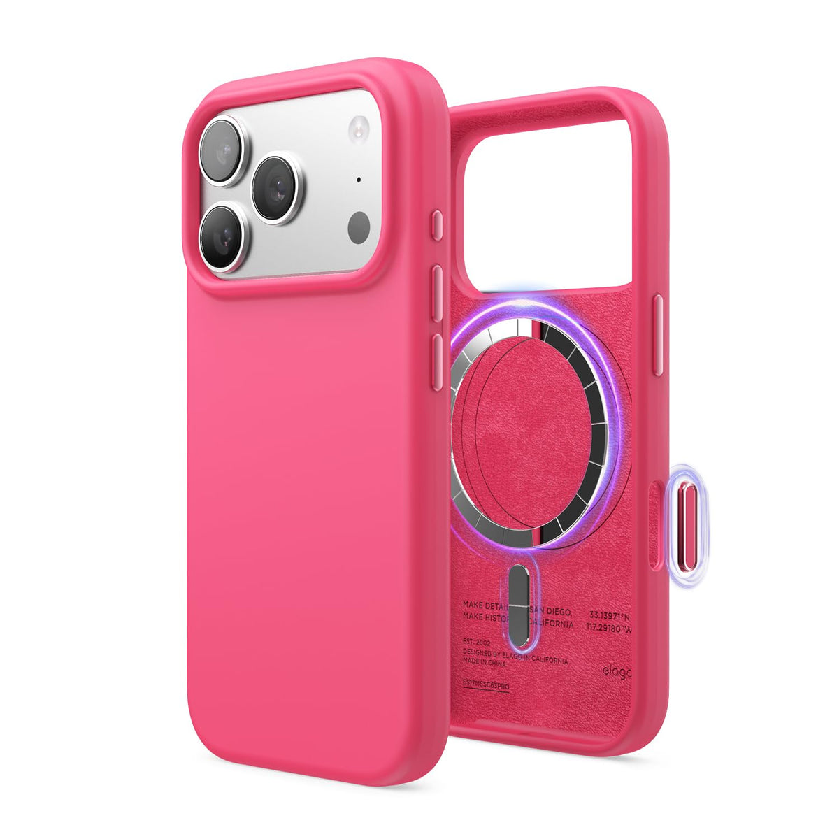 elago Premium Magnetic Silicone Case for iPhone Air Stone