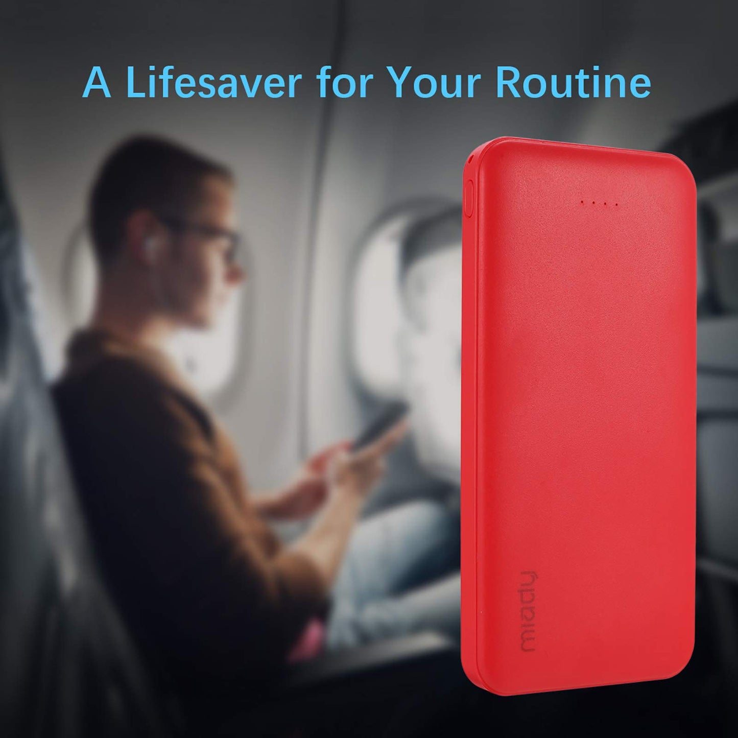 Miady Power Duo: 10K mAh USB-C Charger Pack - Small Enterprise