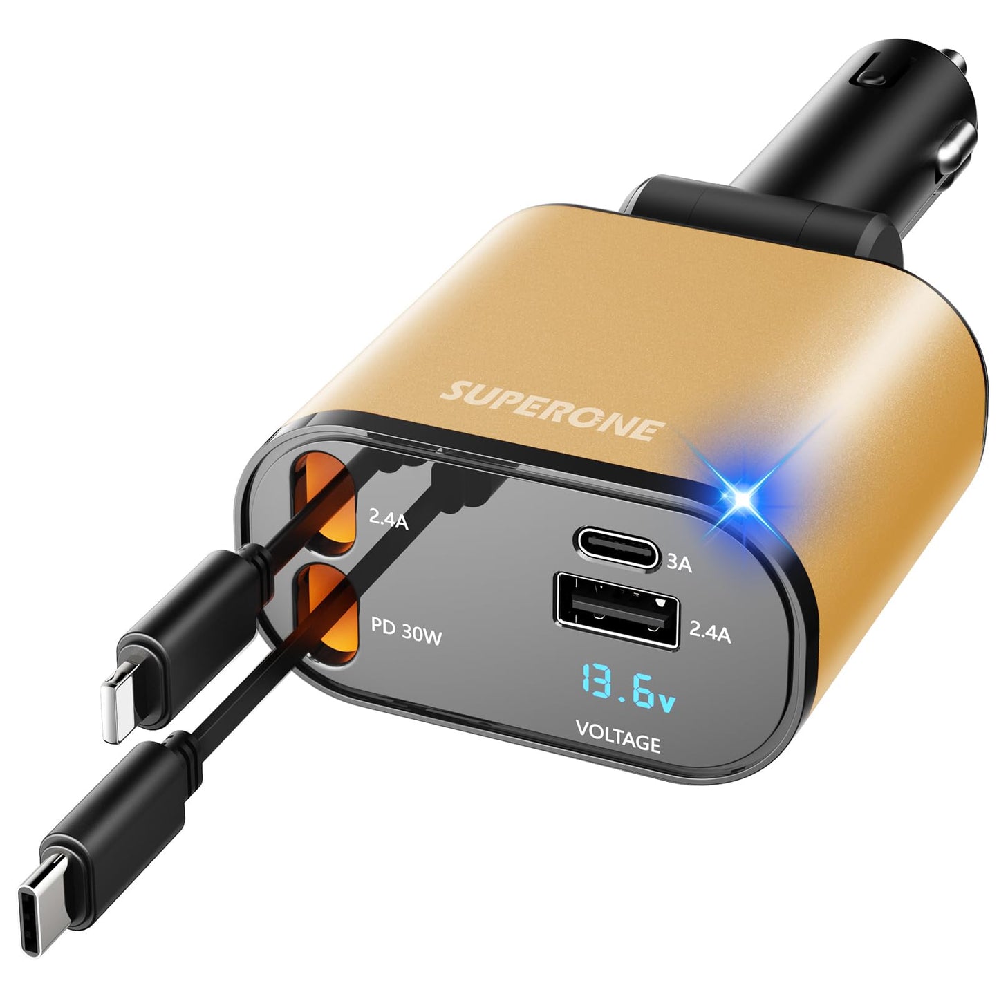 SuperOne 4-in-1 Car Charger - Small Enterprise
