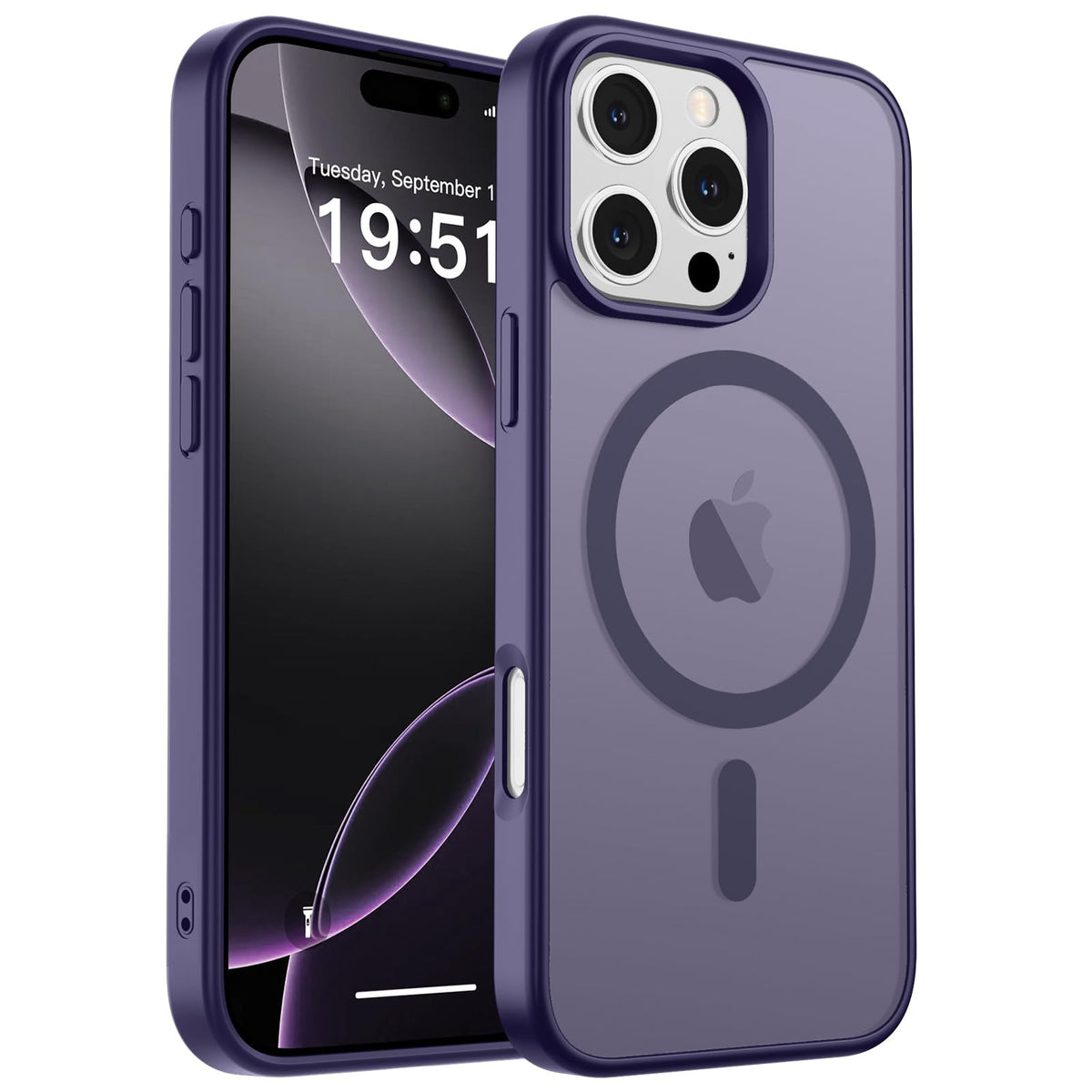 zapica Magnetic for iPhone 17 Pro Max Case, Gray