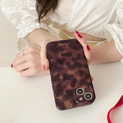 Cute Phone Case for iPhone 15 Pro Case Cheetah Leopard Print