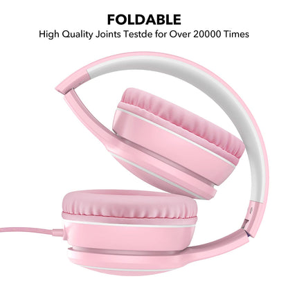 RORSOU R10 Foldable Bass Headphones with Mic - Small Enterprise
