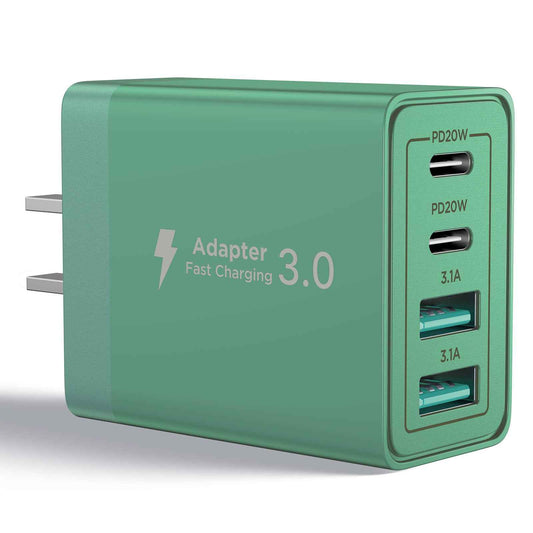 Aioneus 40W 4-Port USB C Fast Charger Block