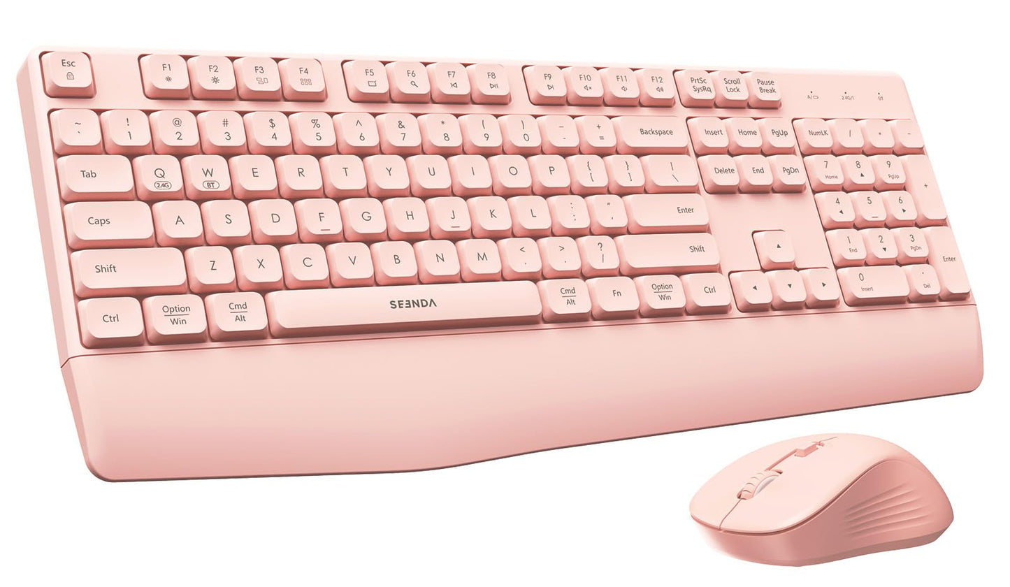 Seenda SyncPro: Ergonomic Bluetooth Keyboard & Mouse