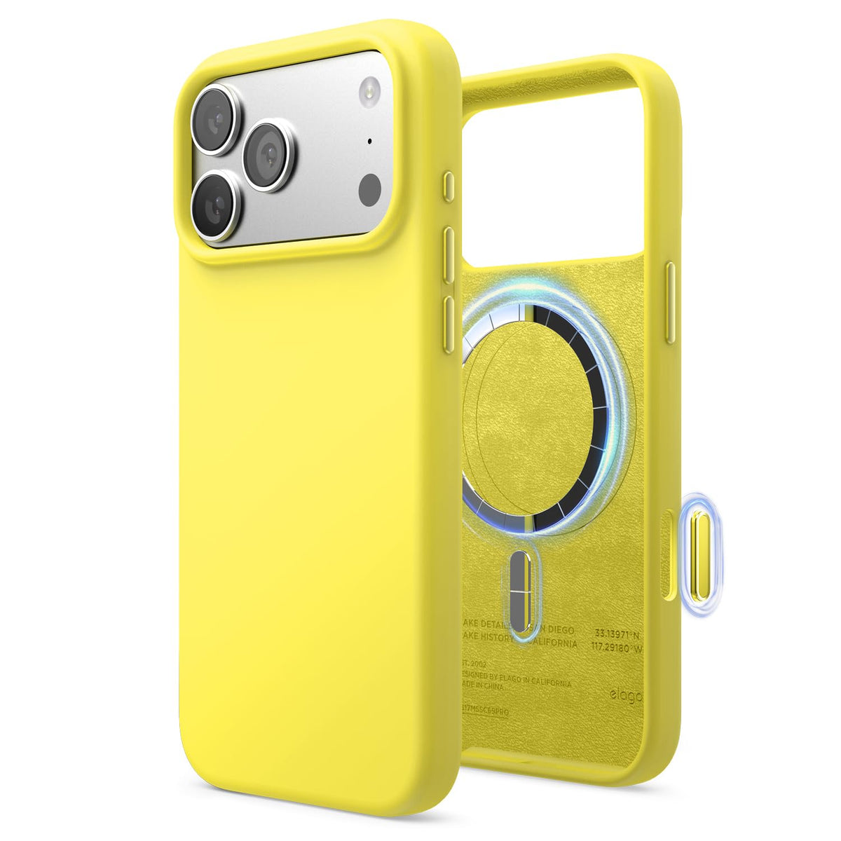 elago Premium Magnetic Silicone Case for iPhone Air Stone