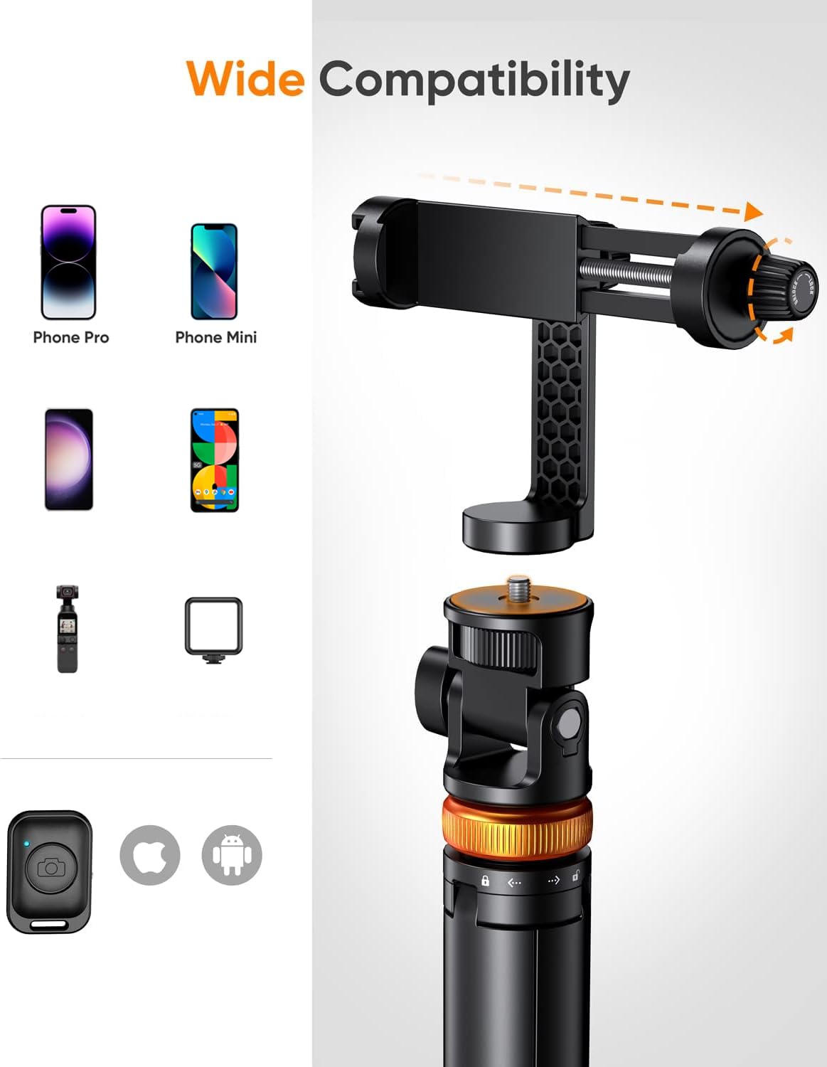 EUCOS 62 Phone Tripod - Small Enterprise