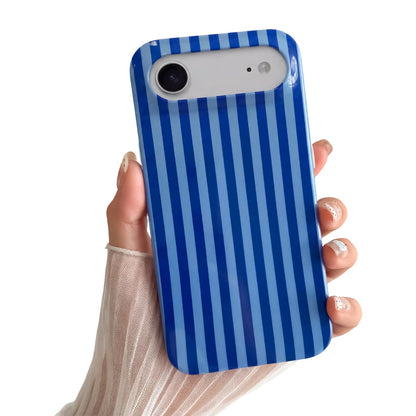 Yeddabox for iPhone 17 Pro Max Case Cute Striped Phone Case Soft TPU Slim Shockproof Phone Cover for Women Girls, Pink