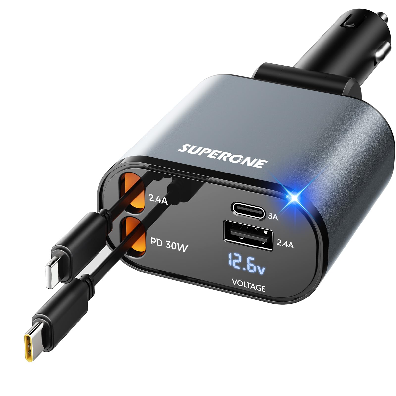 SuperOne 4-in-1 Car Charger - Small Enterprise