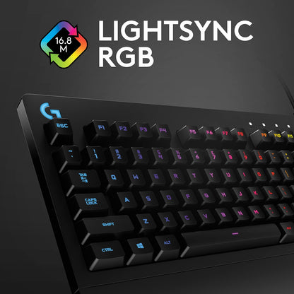 Logitech G213 Prodigy RGB Spill-Proof Gaming Keyboard