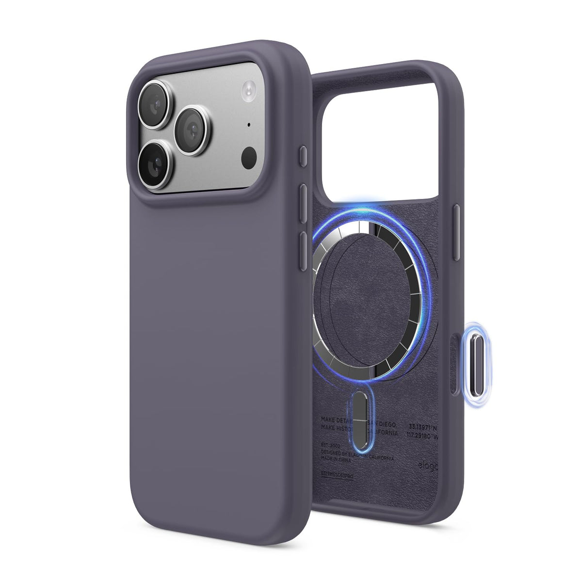 elago Premium Magnetic Silicone Case for iPhone Air Stone