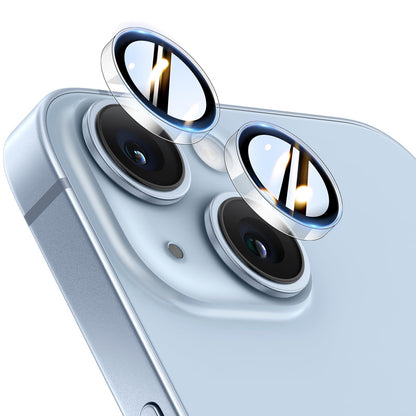 TOCOL Camera Lens Protector for iPhone 17 Tempered Glass HD Individual Scratch Resistant Camera Cover Accessories Case Friendly 2 Pack（Clear）