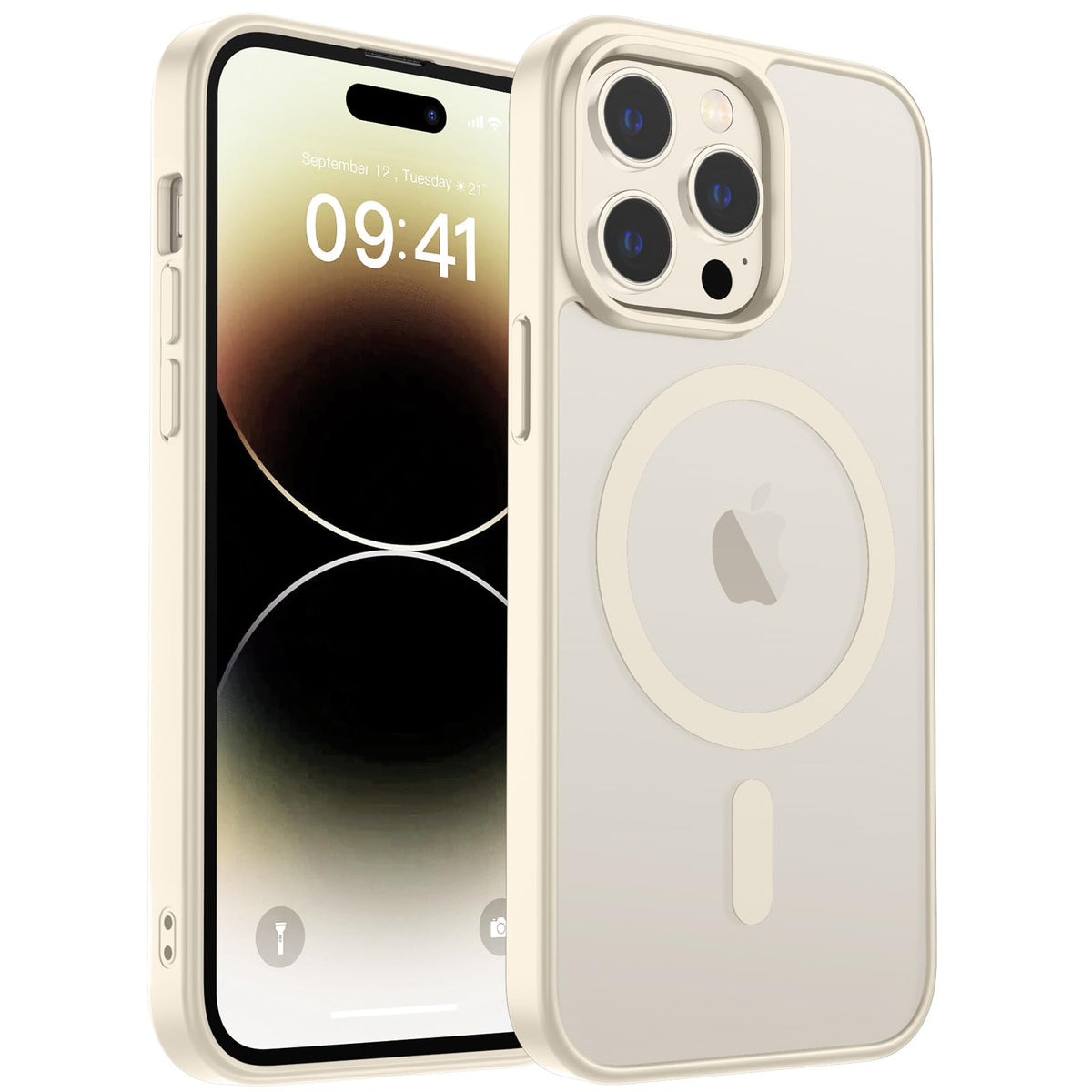 zapica Magnetic for iPhone 17 Pro Max Case, Gray