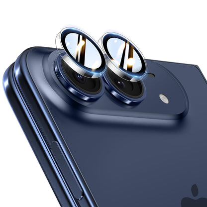 TOCOL Camera Lens Protector for iPhone 17 Tempered Glass HD Individual Scratch Resistant Camera Cover Accessories Case Friendly 2 Pack（Clear）