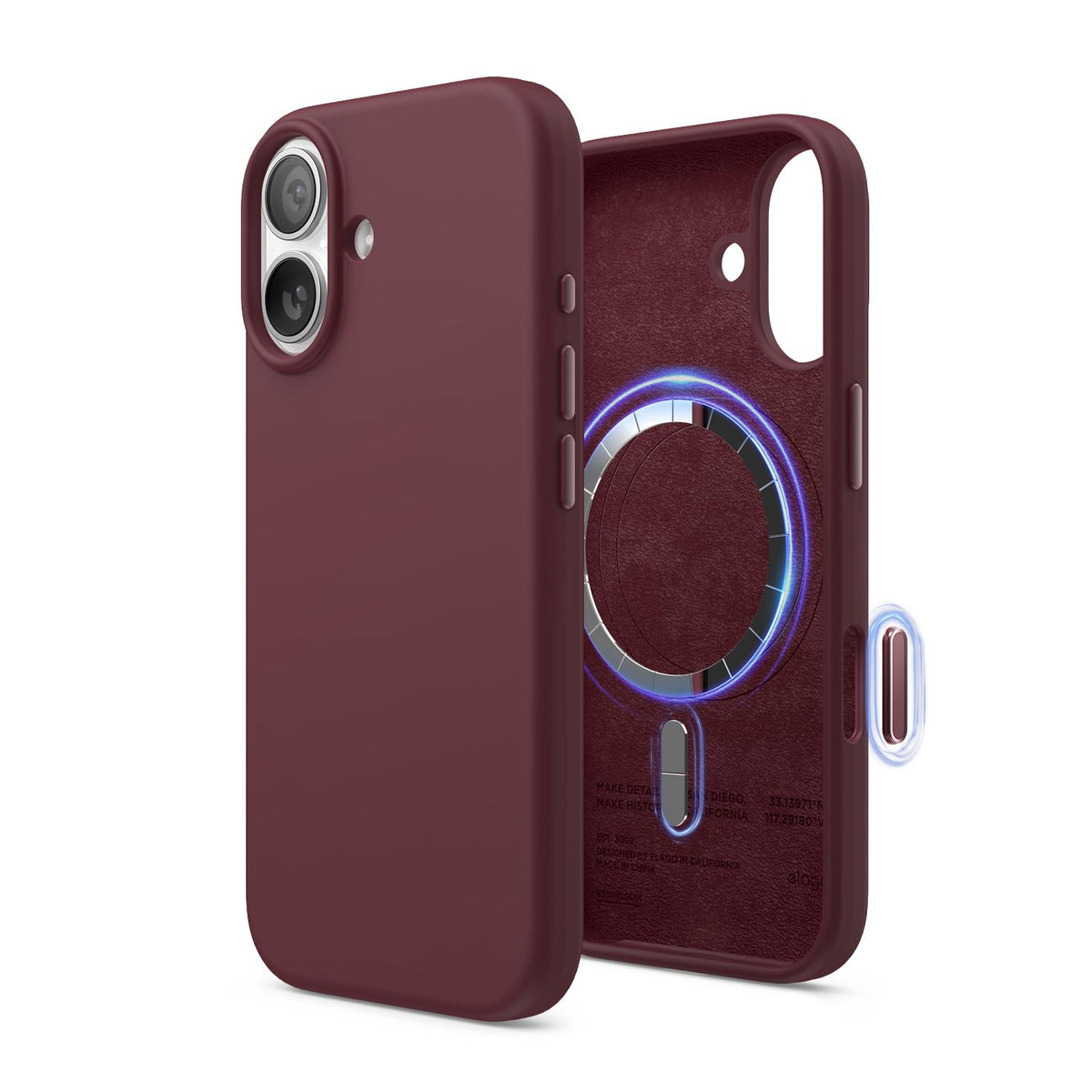 elago Premium Magnetic Silicone Case for iPhone Air Stone