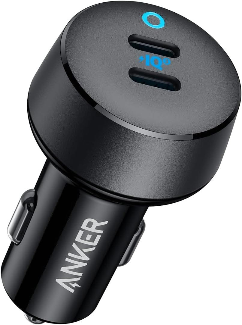 USB C Car Charger 40W PowerDrive III Duo