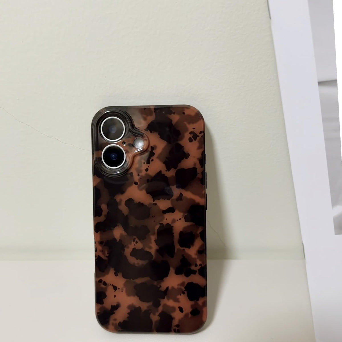 Cute Phone Case for iPhone 15 Pro Case Cheetah Leopard Print