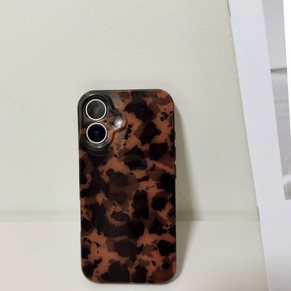 Cute Phone Case for iPhone 15 Pro Case Cheetah Leopard Print