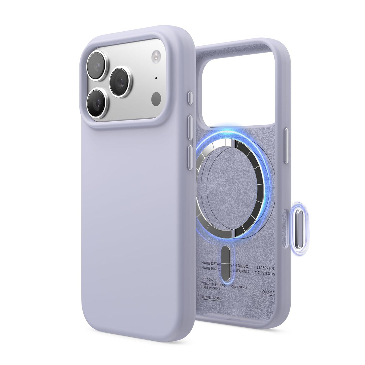 elago Premium Magnetic Silicone Case for iPhone Air Stone