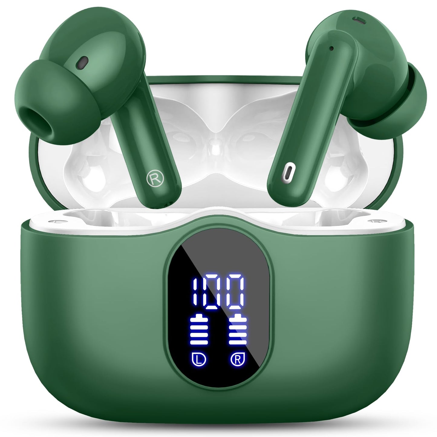 Bluetooth 5.4 Wireless Earbuds with Mic