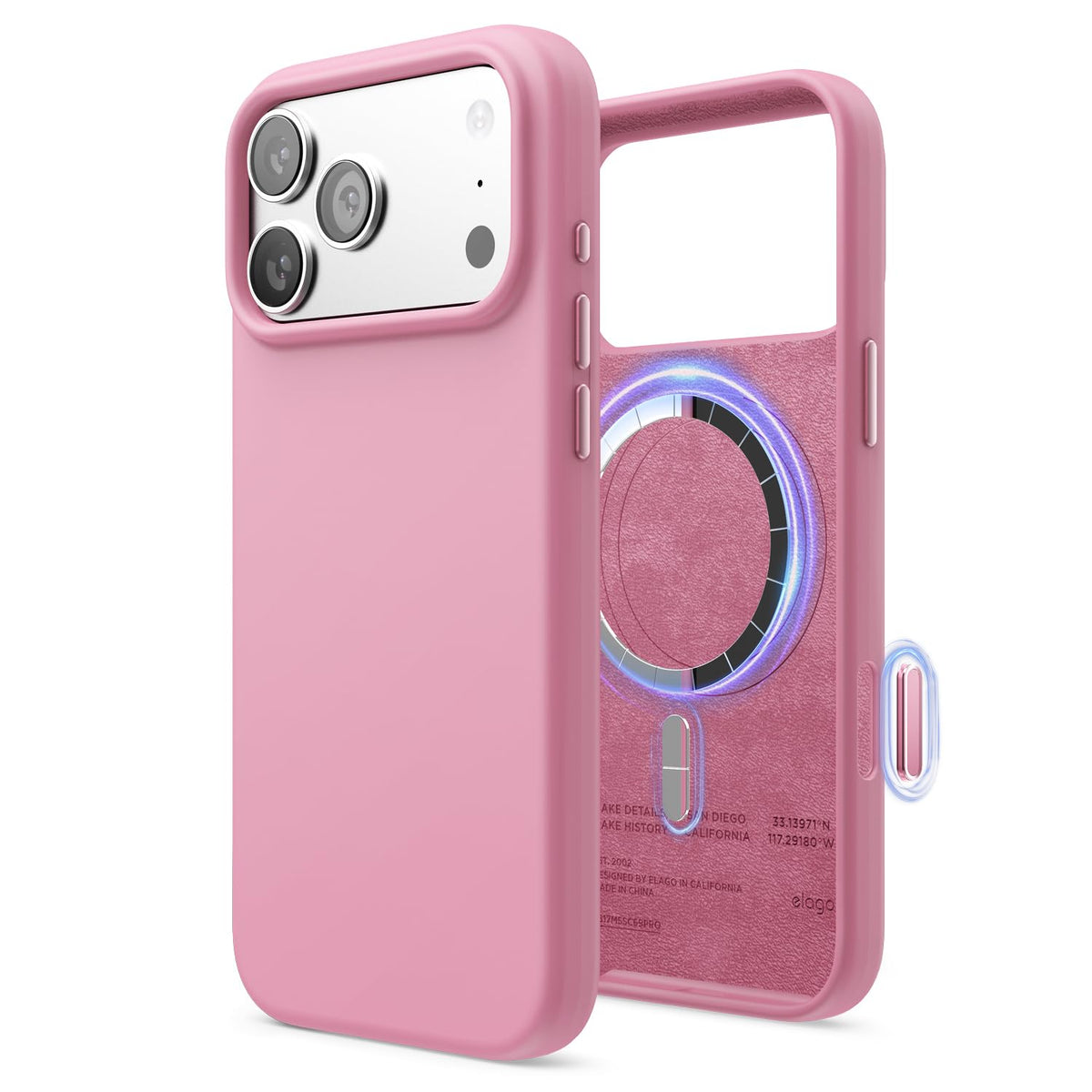 elago Premium Magnetic Silicone Case for iPhone Air Stone