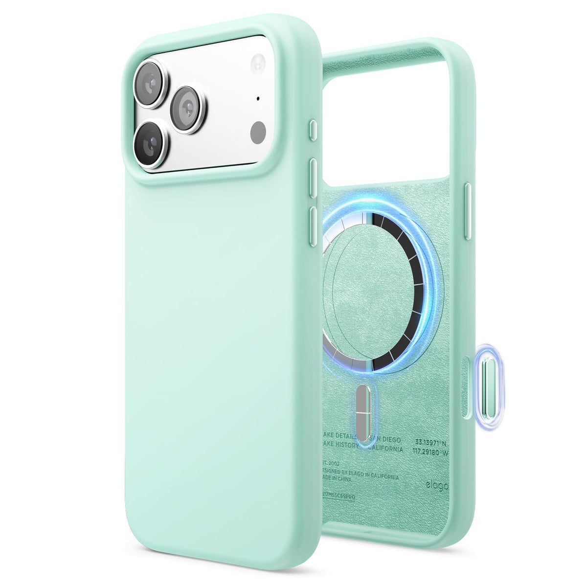 elago Premium Magnetic Silicone Case for iPhone Air Stone