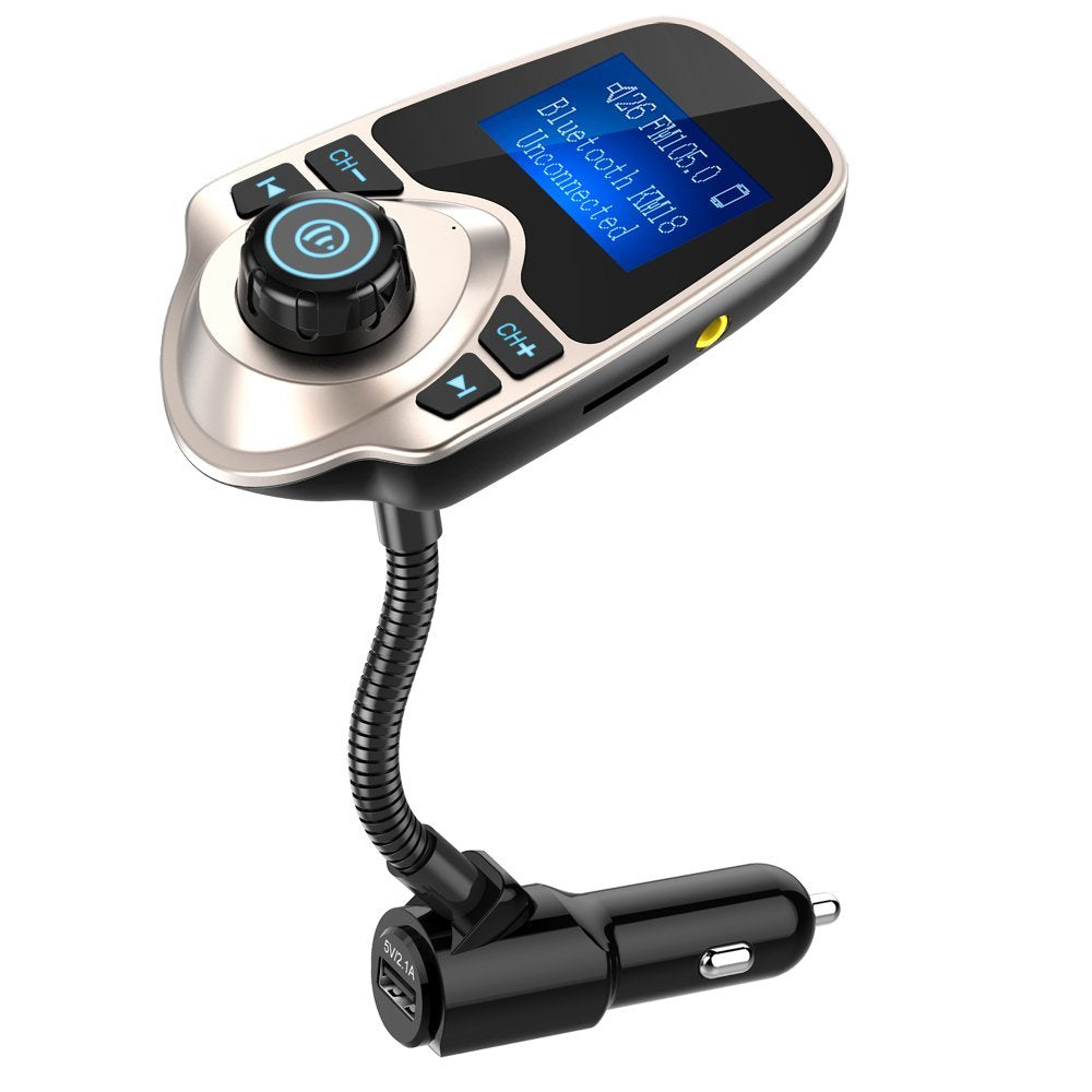 Nulaxy FlexiConnect: 2024 Bluetooth FM Car Adapter