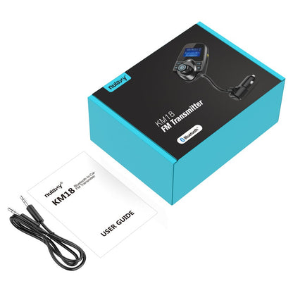 Nulaxy FlexiConnect: 2024 Bluetooth FM Car Adapter