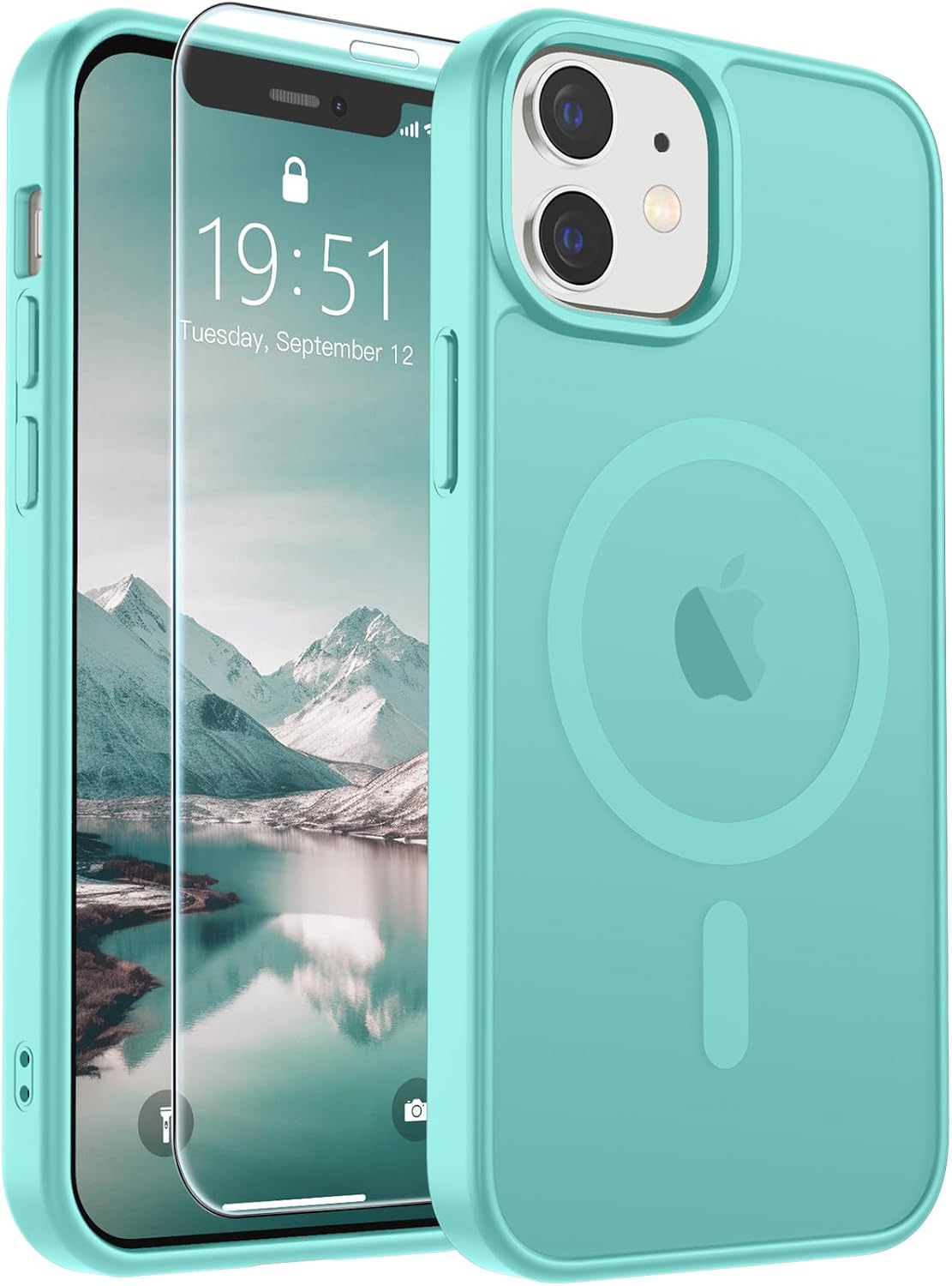 SUPFINE Magnetic iPhone SE/8 Matte Black Case