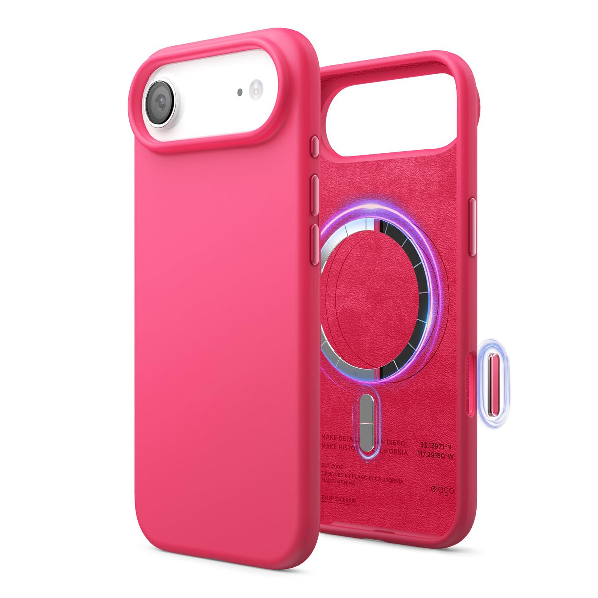 elago Premium Magnetic Silicone Case for iPhone Air Stone