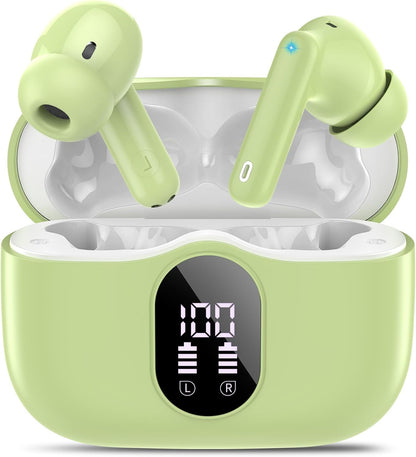 Bluetooth 5.4 Wireless Earbuds with Mic