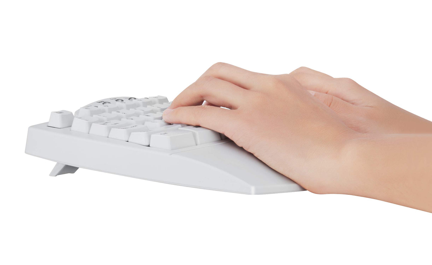 PeriSplit Ergonomic Keyboard with Wrist Rest - Black