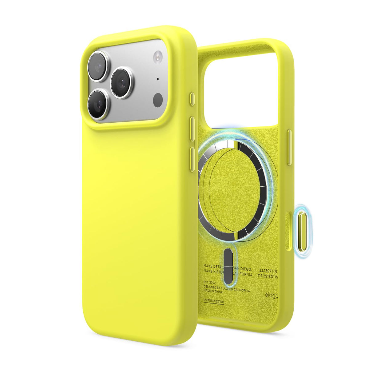 elago Premium Magnetic Silicone Case for iPhone Air Stone
