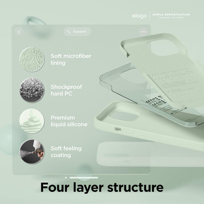 elago iPhone 15 Pro Max LiquidShield - White 6.7\