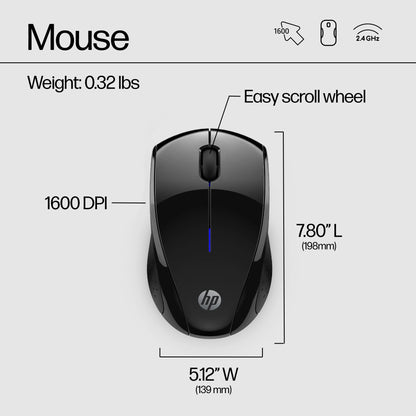 HP GlidePro X3000: Long-Life Wireless Mouse