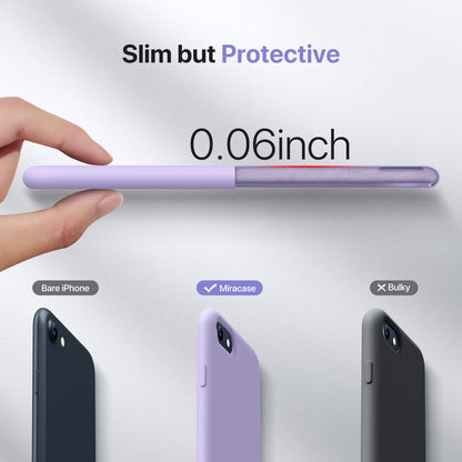 Miracase Capri Blue Slim Shockproof iPhone Case