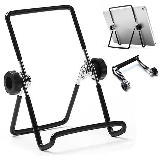 VOVIGGOL Adjustable Foldable Tablet Stand, Large Black