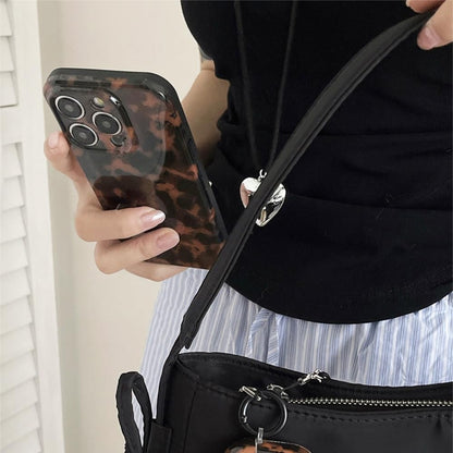 Cute Phone Case for iPhone 15 Pro Case Cheetah Leopard Print