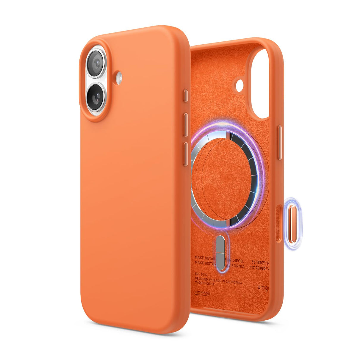 elago Premium Magnetic Silicone Case for iPhone Air Stone
