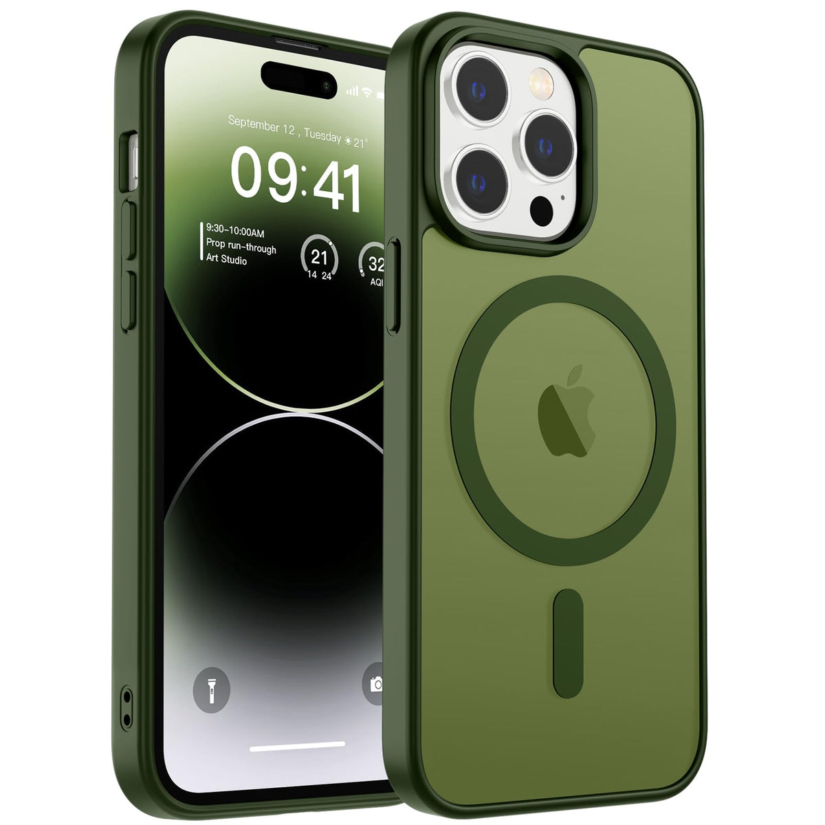 zapica Magnetic for iPhone 17 Pro Max Case, Gray