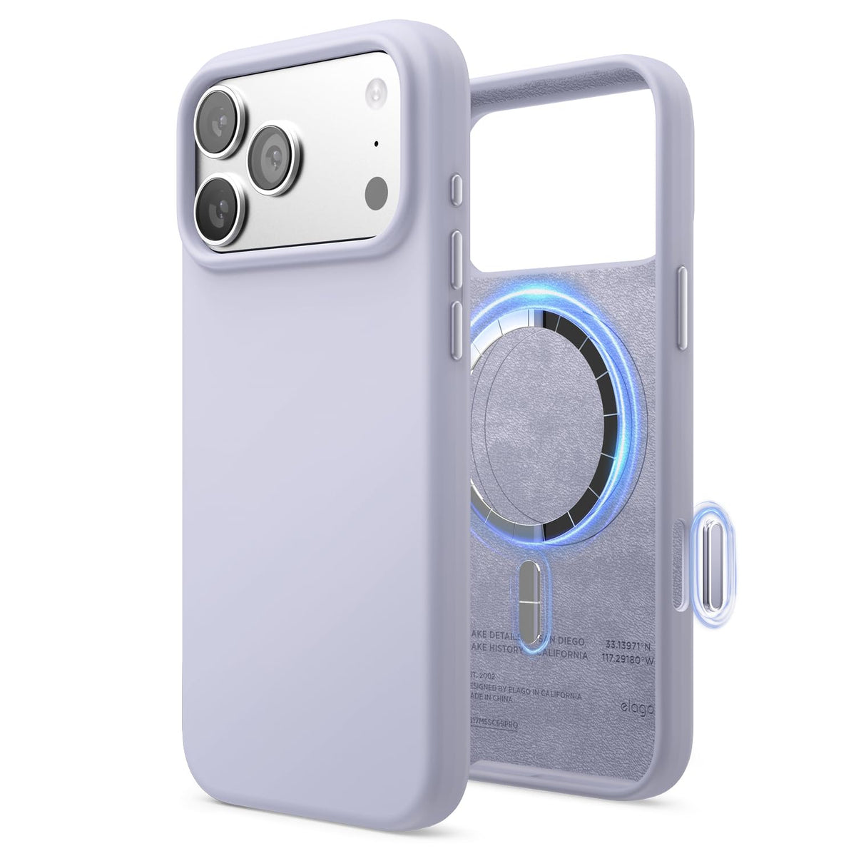 elago Premium Magnetic Silicone Case for iPhone Air Stone