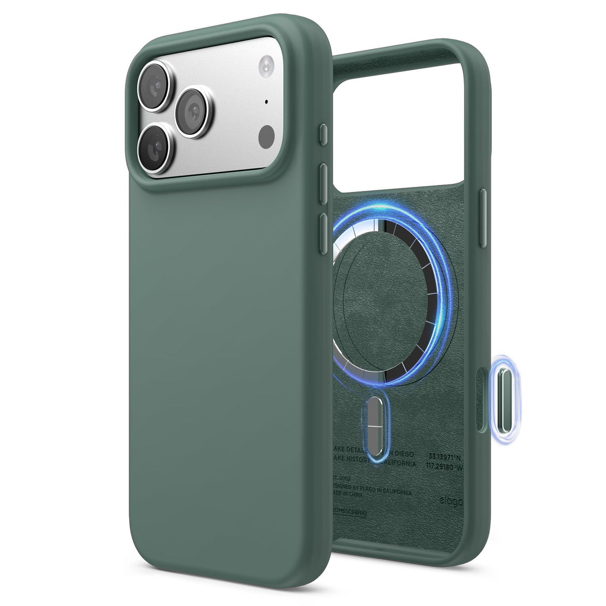 elago Premium Magnetic Silicone Case for iPhone Air Stone