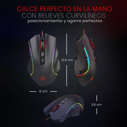 Griffin Pro: Wireless RGB Gaming Mouse 7200 DPI