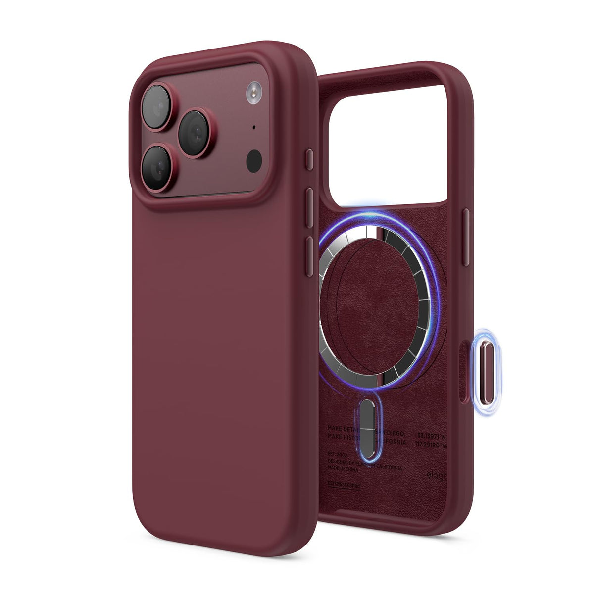 elago Premium Magnetic Silicone Case for iPhone Air Stone