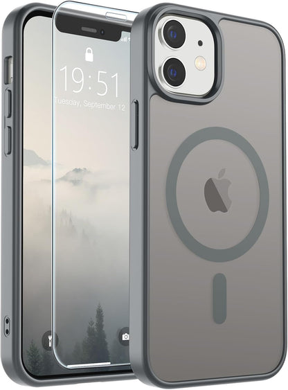SUPFINE Magnetic iPhone SE/8 Matte Black Case