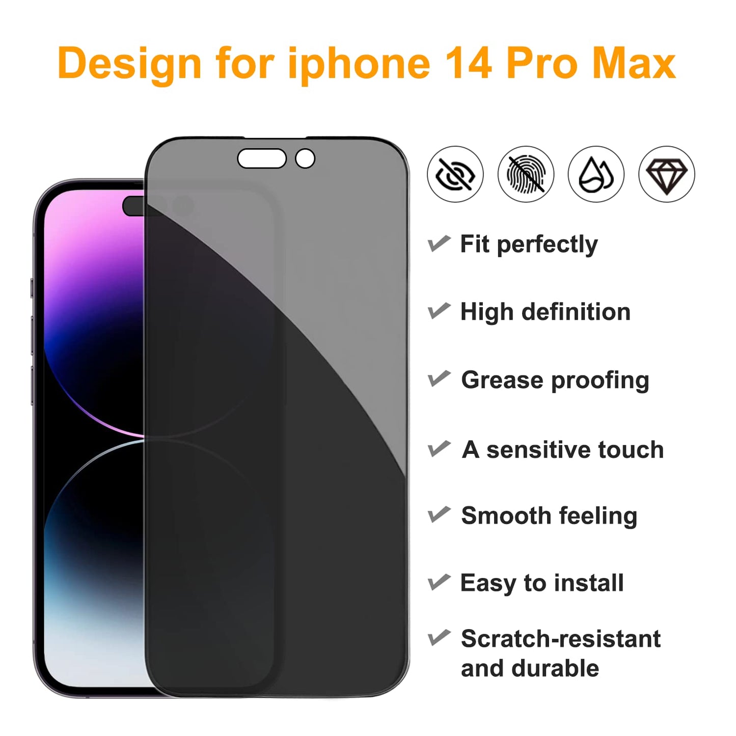 iPhone Air Privacy Screen & Camera Lens Protector