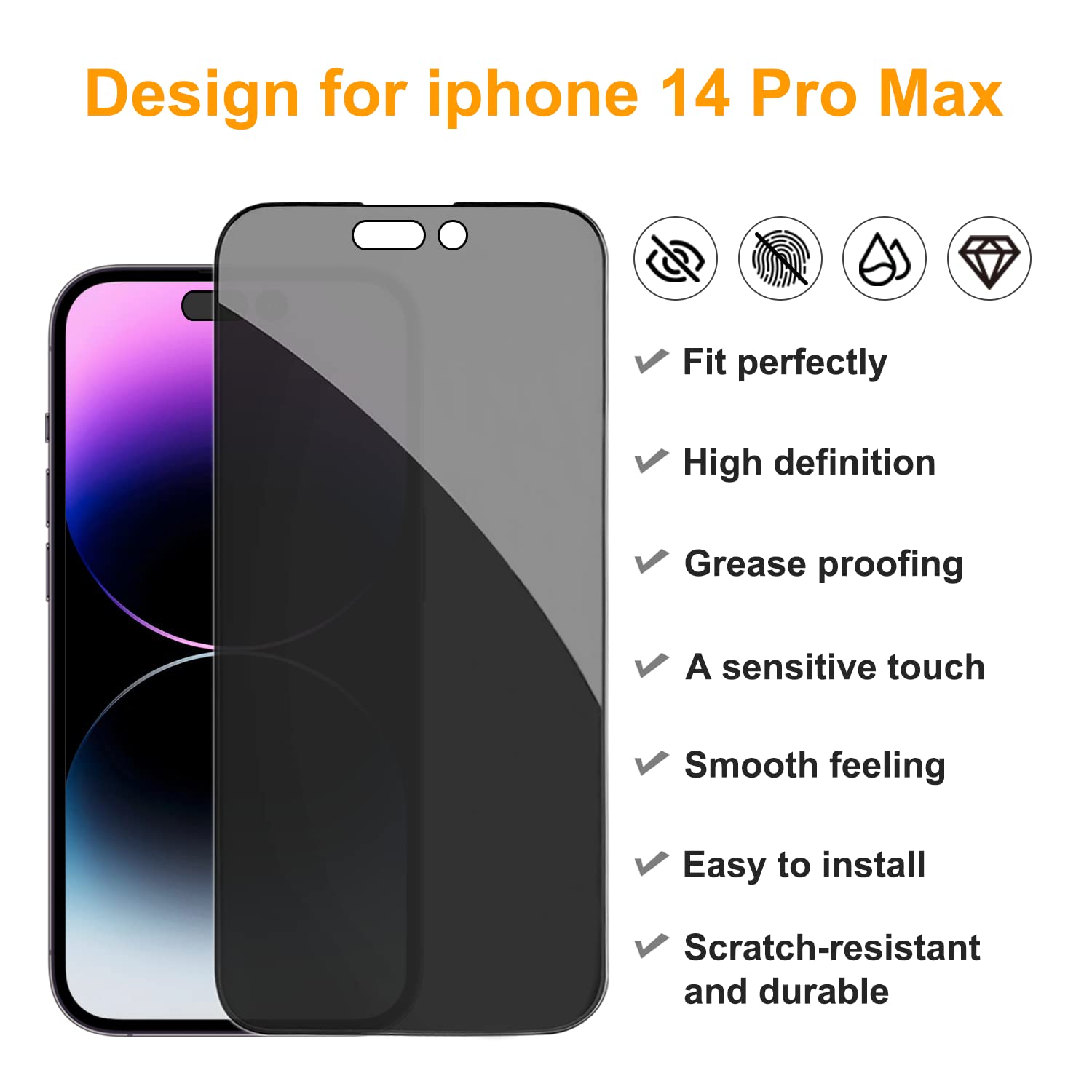 iPhone Air Privacy Screen & Camera Lens Protector