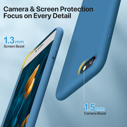 Miracase Capri Blue Slim Shockproof iPhone Case