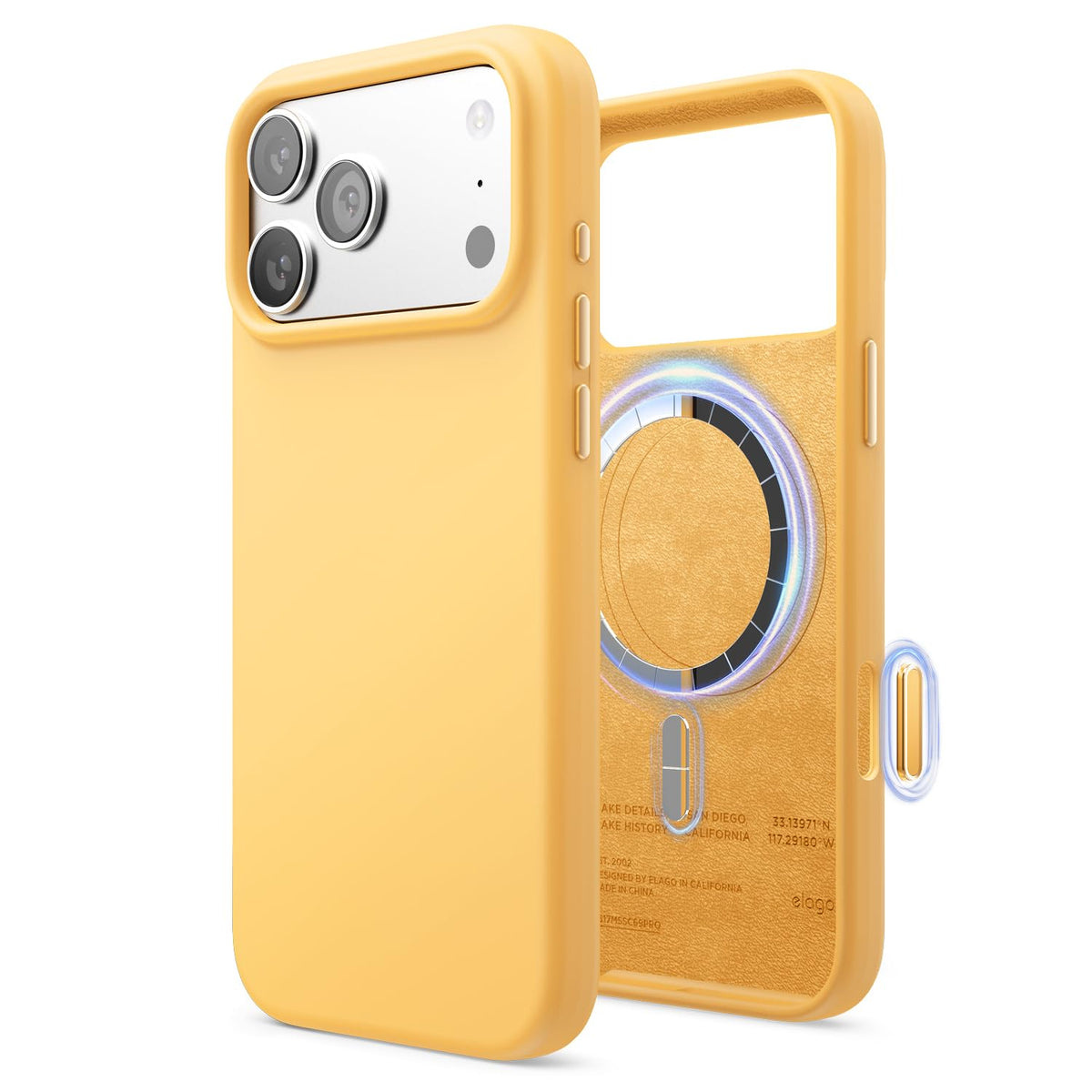 elago Premium Magnetic Silicone Case for iPhone Air Stone