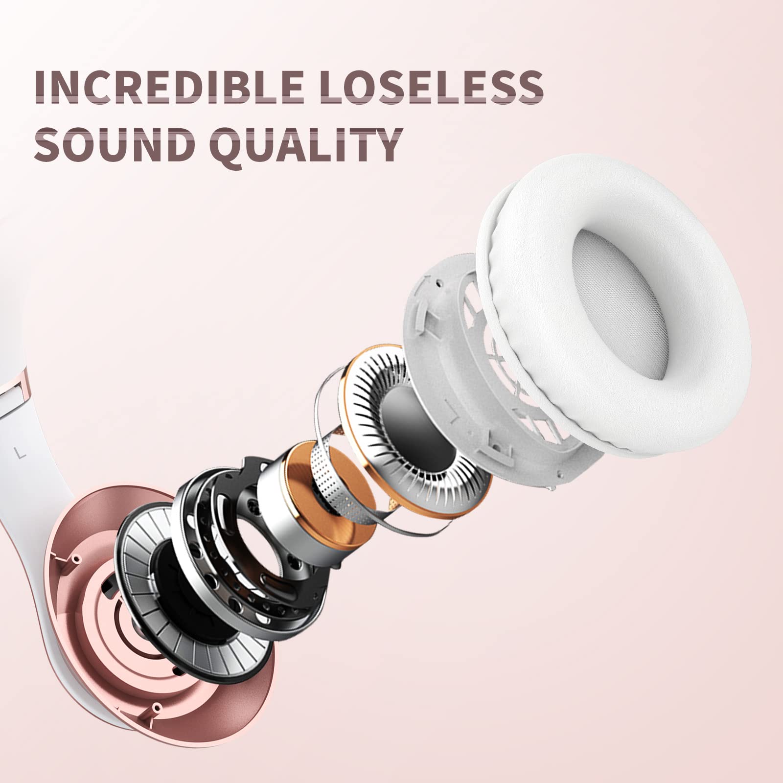 Uliptz HiFi Bluetooth Headphones - 65H Playtime - Small Enterprise