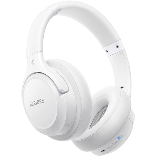 Bluetooth Over Ear Headphones, 65H, 6 EQ Modes, Mic